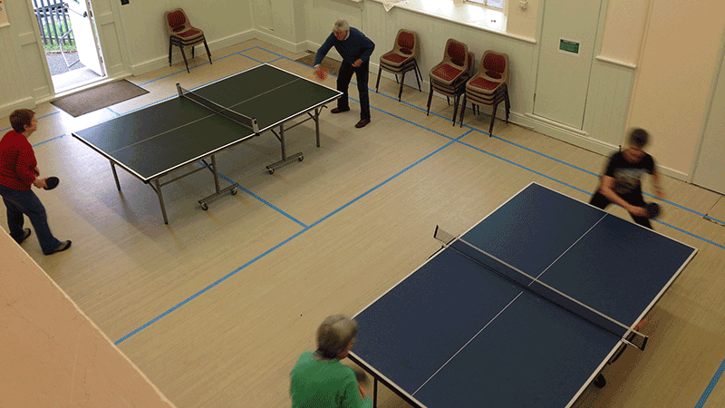 table tennis play